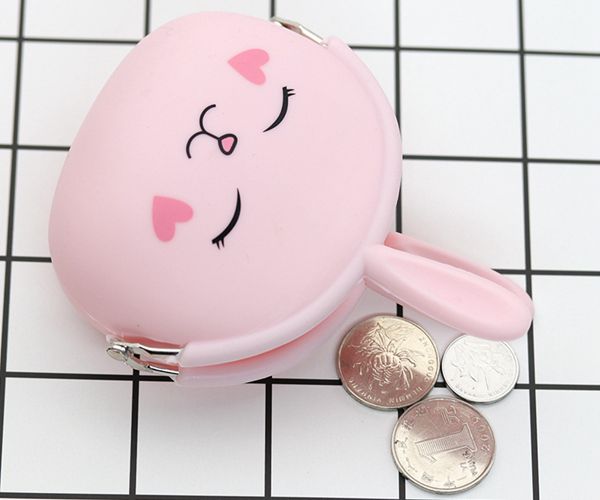 硅膠家用鑰匙包，卡通鑰匙包，女士硅膠鑰匙包